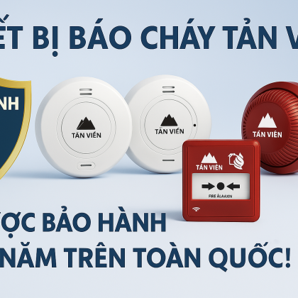 🧯 BẢO VỆ TOÀN DIỆN – THIẾT BỊ BÁO CHÁY TẢN VIÊN 🔥