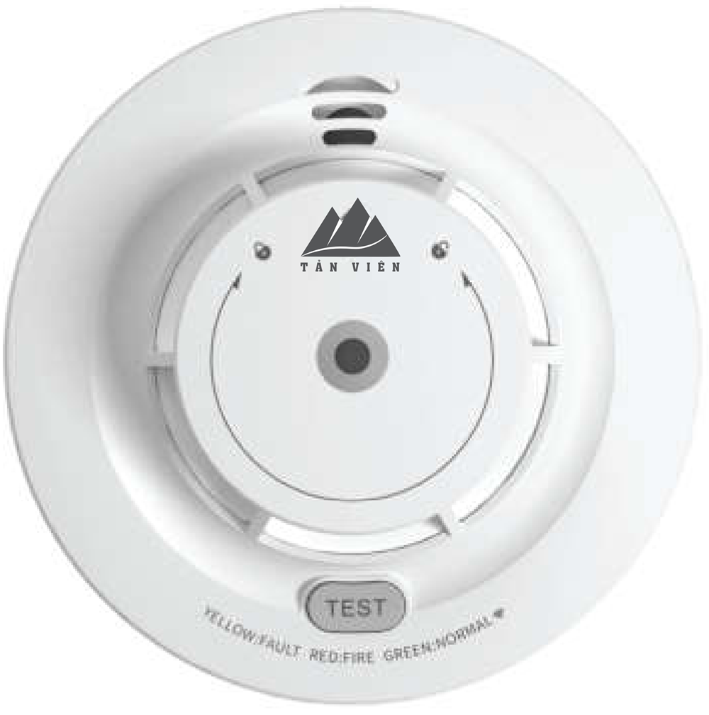 Đầu báo cháy nhiệt không dây địa chỉ Tản Viên DAS-WHD-200